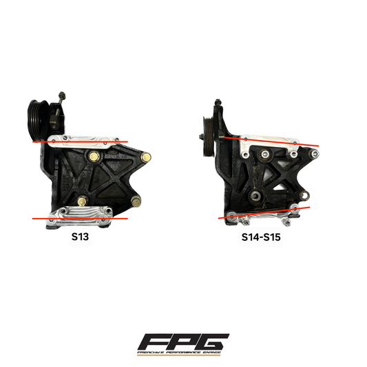 FPG Nissan SR S13 S14 S15 A/C Air Conditioning Compressor Replacement Upgrade R134A FPG-123 FPG-124