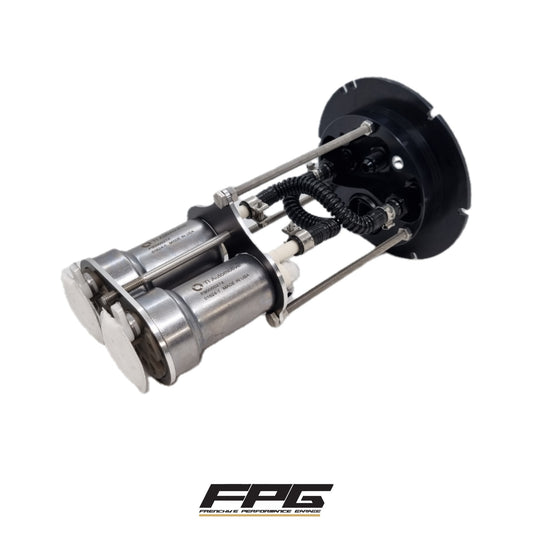 FPG S13 180SX R32GTST Twin Pump Hanger Kit Billet Hat -6 V3 FPG-090