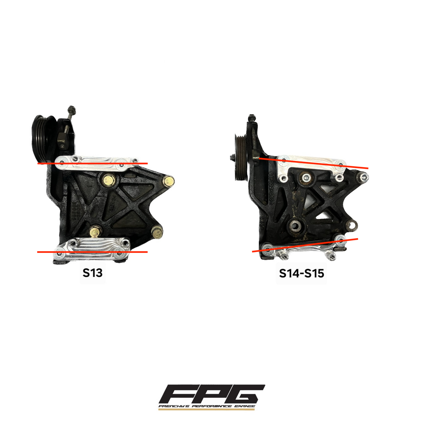FPG Nissan SR S13 S14 S15 A/C Air Conditioning Compressor Replacement Upgrade R134A FPG-123 FPG-124