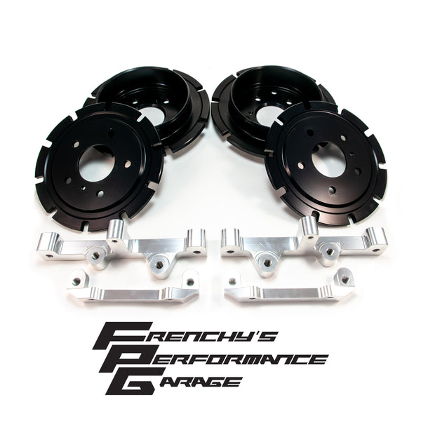 Nissan Skyline R32 R33 R34 GT-R R35 Brembo Brake Adapter kit Nismo Omori Fitment