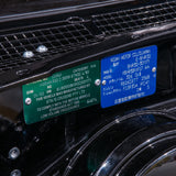 Blue Nissan Skyline R31 R32 R33 R34 GT-R and Other Models ID Plate Vin FPG-022