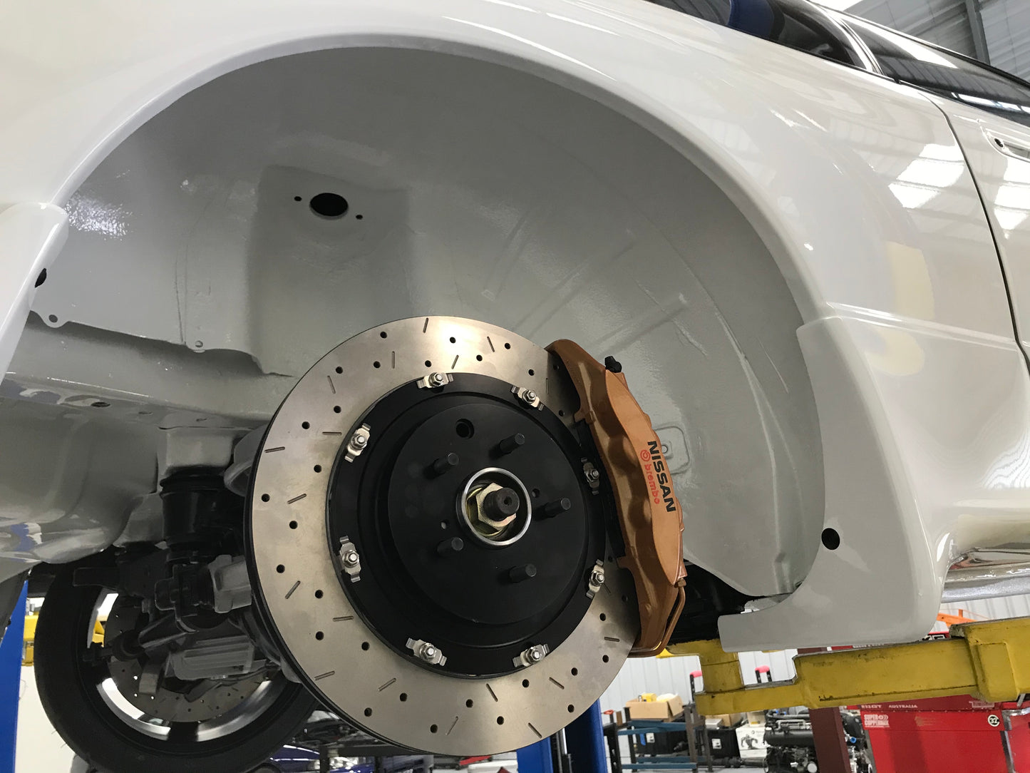 Nissan Skyline R32 R33 R34 GT-R R35 Brembo Brake Adapter kit Nismo Omori Fitment